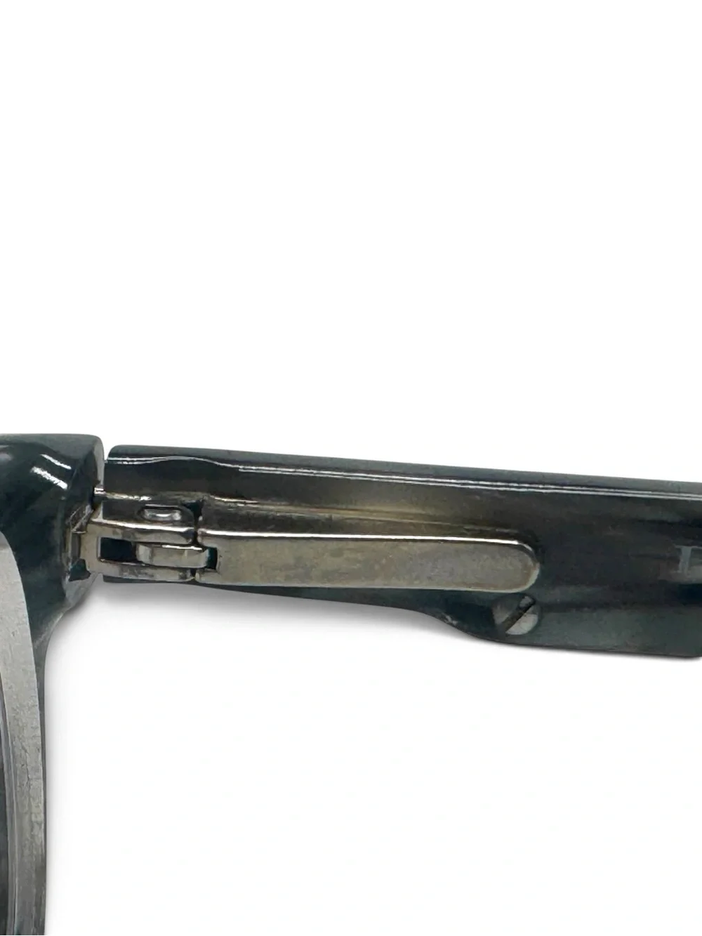 Burberry B2076 3145 Gray Black Rectangle Prescription Eyeglasses 52-16-135
